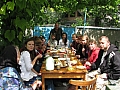 W gościnie u Ludwika Marcyniszyna w Czerczach. Fot. Piotr Jargusz