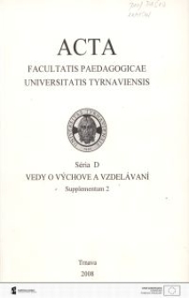 Elementy chemii w wiedzy ekologicznej uczniów klas IV-VI szkoły podstawowej