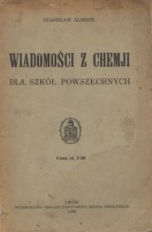 Wiadomości z chemii dla szkół powszechnych