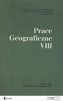 Rocznik Naukowo-Dydaktyczny. Z. 71, Prace Geograficzne. 8