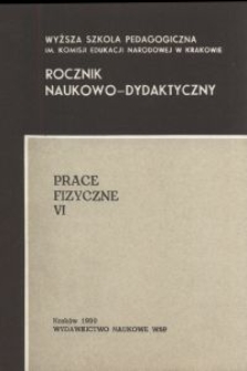 Rocznik Naukowo-Dydaktyczny. Z. 136, Prace Fizyczne. 6