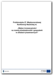 Innowacyjność polskich przedsiębiorstw na tle Unii Europejskiej i świata