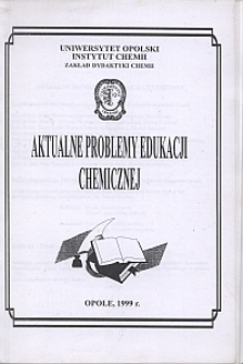 Rozumienie podstawowych pojęć chemicznych (wybrane pojęcia świata makro i mikro) wyniesionych ze szkoły podstawowej przez uczniów klas LO