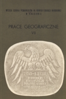 Rocznik Naukowo-Dydaktyczny. Z. 62, Prace Geograficzne. 7