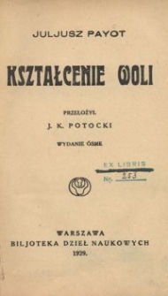 Kształcenie woli