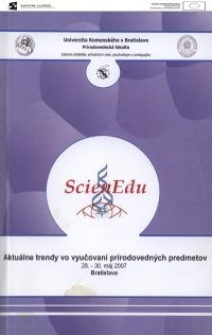 Odbiór symboli chemicznych przez uczniów w początkowych etapach przedmiotowego kształcenia chemicznego