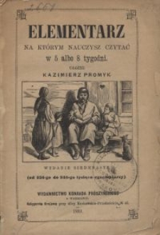 Elementarz na którym nauczysz czytać w 5 albo 8 tygodni