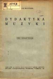 Dydaktyka Muzyki