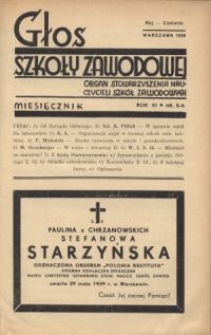 Głos Szkoły Zawodowej : organ Stowarzyszenia Nauczycieli Szkół Zawodowych. R. 11, Nr 5-6