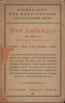 Der Anfänger : Acht Bilder